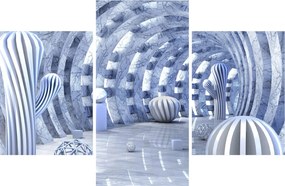 Tablou - 3D Abstract (90x60 cm)