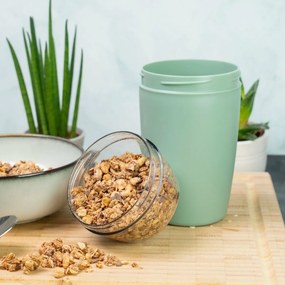 Cutie pentru gustări din două piese Westmark, 700ml, verde mentă, S