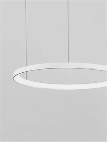 Lustra LED dimabila design circular PERTINO D-58cm