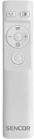 Ventilator de podea fără palete Sencor 50W/230V alb + telecomandă