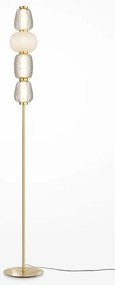 Lampadar LED design modern decorativ Pattern auriu