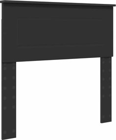 vidaXL Tăblie cap Stejar Negru 90 cm Lemn compozit