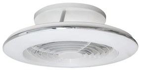 Lustra LED Smart cu Ventilator si telecomanda ALISIO MINI alb