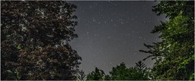 Tablou cu cerul nocturn (120x50 cm)
