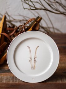 Farfurie din portelan, D27.5cm, Ski