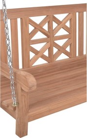 Balansoar de grădină în culoare naturală din lemn masiv Latoa – Garden Pleasure