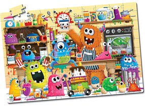 PUZZLE STRALUCESTE IN INTUNERIC - MONSTRI - THE LEARNING JOURNEY (TLJ115657)