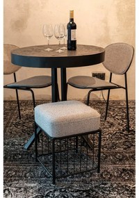 Taburet gri deschis Milou – White Label