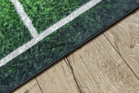 BAMBINO 58690 covor lavabil Teren, fotbal pentru copii anti-alunecare - verde