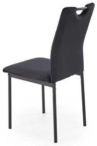 Scaun de bucătărie Lucaria, negru