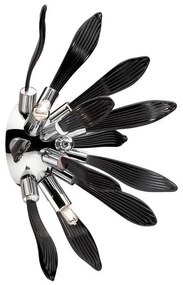 Aplica moderna diametru 36cm CORALLO Ap3 nero 086606