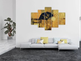 Tablou - Frunza ginkgo (150x105 cm)