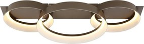 Plafoniera LED metal maro cafeniu SYRAKUS