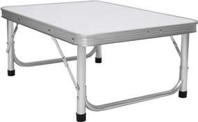 Masă de camping pliabiăla, 60 cm, aluminiu/MDF, KEPI TYP 2