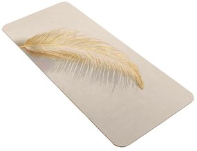 Covoraș de baie maro deschis 50x120 cm Angelica – douceur d'intérieur