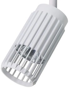 Spot VERTICAL pentru sistem de șină 1xGU10/8W/230V alb