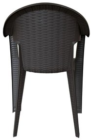 Scaun de grădină Zanjar (maro) . 1116565