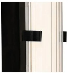 Corp de iluminat LED pentru baie CLAMP LED/23W/230V IP44 negru Searchlight 63126-1BK