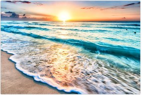 Tablou - Plaja de la mare (90x60 cm)