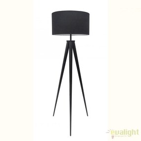 Lampadar cu trepied design elegant Tripod negru A-38683 VC