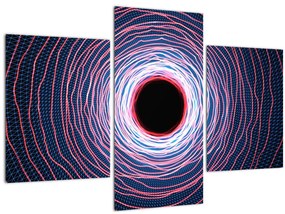 Tablou cercul abstact (90x60 cm)