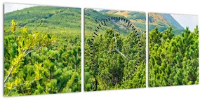 Tablou - Babi Hora, Polonia (cu ceas) (90x30 cm)