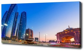 Tablou pe pânză Străzile din abu dhabi