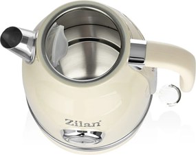 Fierbator Retro Zilan ZLN1184, 2200W, 1.7L, baza detasabila 360 , indicator luminos, protectie fierbere uscata, ON OFF automat sau manual
