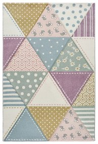 Covor pentru copii Universal Kinder Triangles, 120 x 170 cm