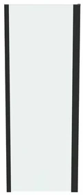 Perete lateral fix 75 cm negru mat Ideal Standard Connect 2