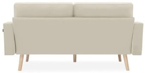 Canapea MANDI, bej, 3 locuri