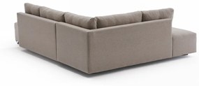 Canapea extensibilă de colț Manama Corner Sofa Bed Left - Cream