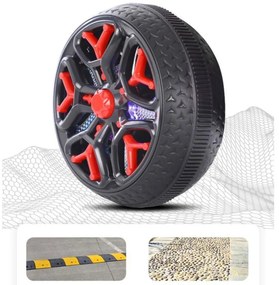 Motocicleta electrica cu 2 motoare, pentru copii, 2-10 ani, Alb- ME-21