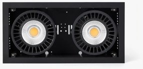 Spot LED incastrabil COLIN-2 Black recessed 48-72W 3000K 56°