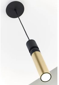 Lustră pe cablu Jupiter 2006 ALAS 1xGU10/10W/230V auriu/negru