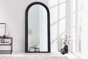 Oglinda de perete decorativa Art Deco 160cm, negru