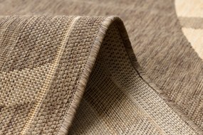 Covor sisal Floorlux 20078 coffee si mais