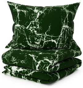 Lenjerie de pat din bumbac TEMPESTA verde Dimensiune lenjerie de pat: 70 x 90 cm | 140 x 200 cm