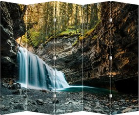 Paravan - Cascada de pădure (210x170 cm)
