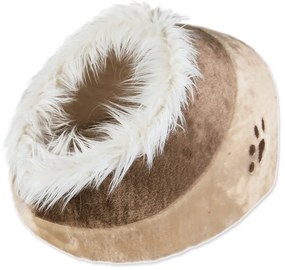 Culcuș pentru animale, bej, pentru pisici, din pluș 35x26 cm Trixie Minou – Plaček Pet Products