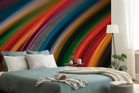 Tapet detaliul materialului colorat