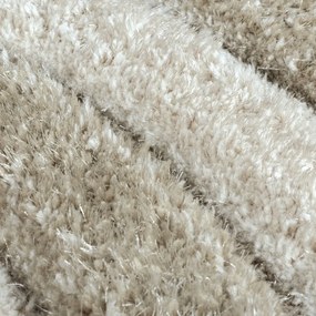 Covor bej handmade din fibre reciclate 160x230 cm Velvet – Flair Rugs