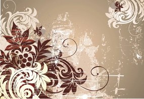 Fototapet - Vintage Art Deco (254x184 cm)