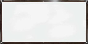 vidaXL Prelata transparenta cu ochiuri 1x2 m polietilena