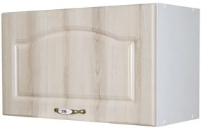 Corp superior 60 cu 1 usa orizontala pentru hota Zebra MDF sonoma mustata
