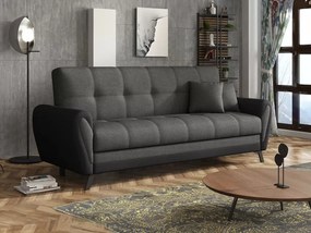 Canapea extensibilă Columbus 156Cutie de pat, 93x228x90cm, 65 kg, Picioare: Metal, Lemn: Pin