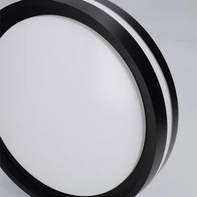 Brilagi - Plafonieră LED NAOMI, 24W, 230V, Ø 28,5 cm, negru