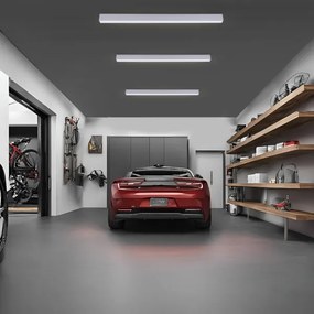 Brilagi - Plafonieră LED pentru baie SLEEKLINE LED/40W/230V, argintie, IP44