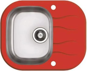 Chiuveta inox Alveus Wave 10 finisaj personalizat 62x50 cm