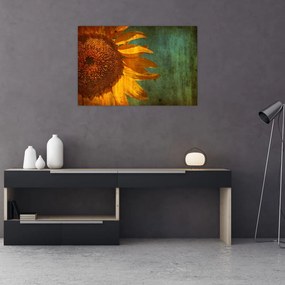 Tablou - Floarea soarelui (90x60 cm)